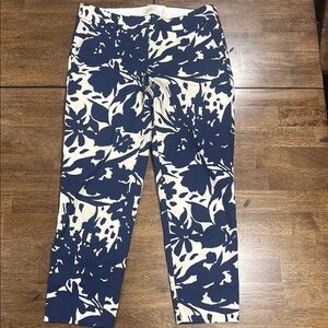 JCREW Floral Print Pants